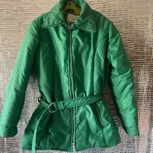 Vintage Bay club lightweight puffer jacket